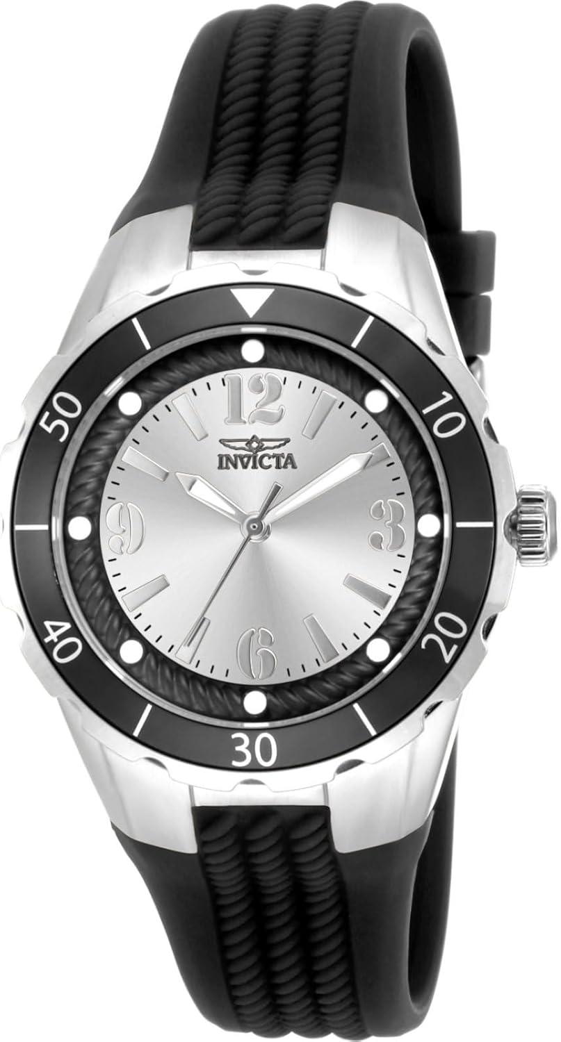 Invicta Women's 17482 Angel Analog Display Quartz Black Watch