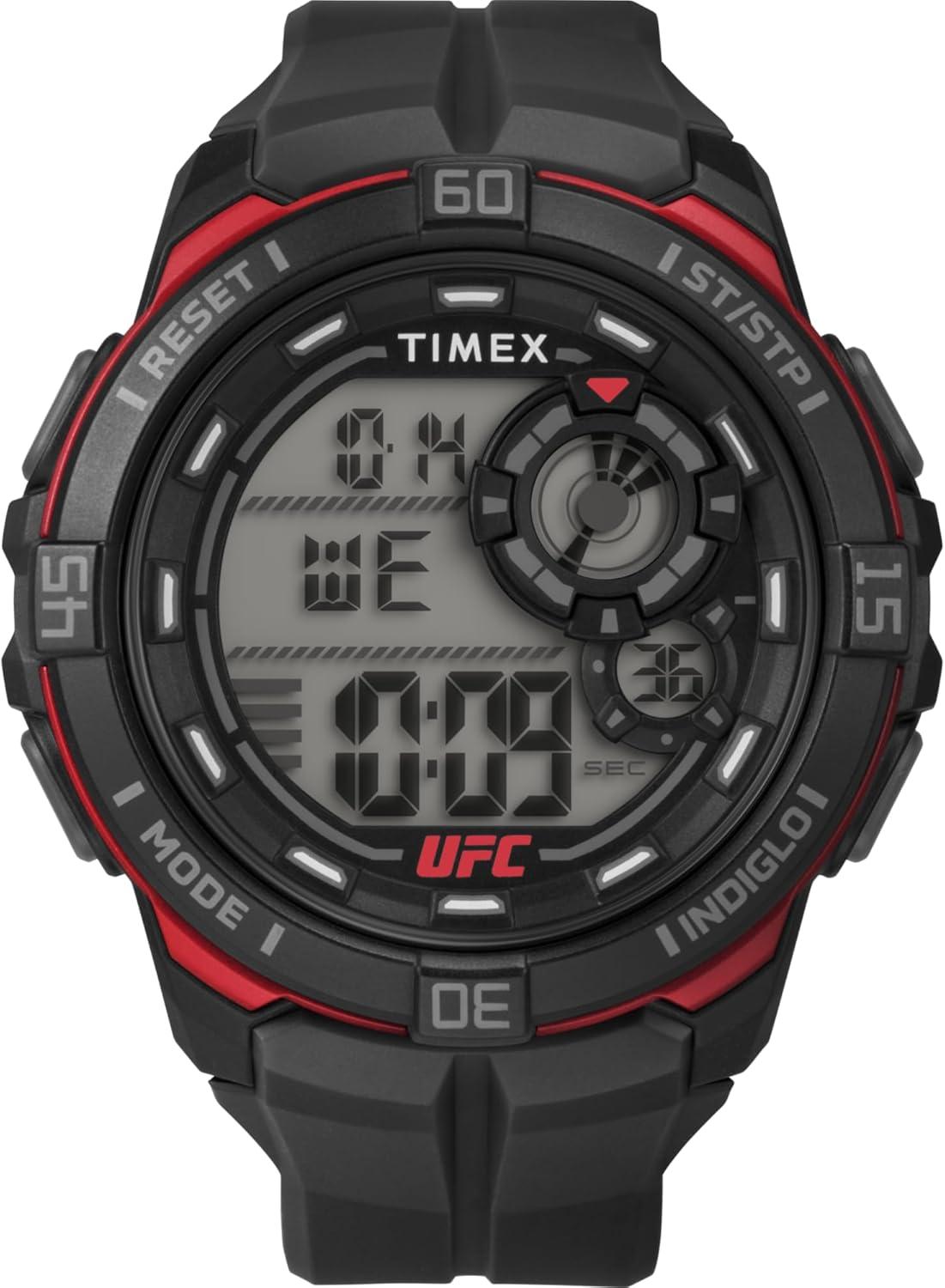 Timex Men's UFC Rush 52mm Watch - Black Strap Digital Dial