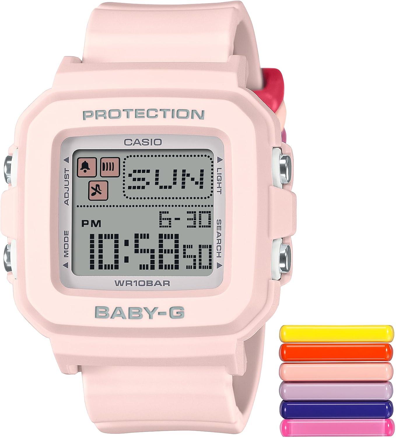Casio Baby-G +Plus Pink Digital Watch BGD-10L-4CR