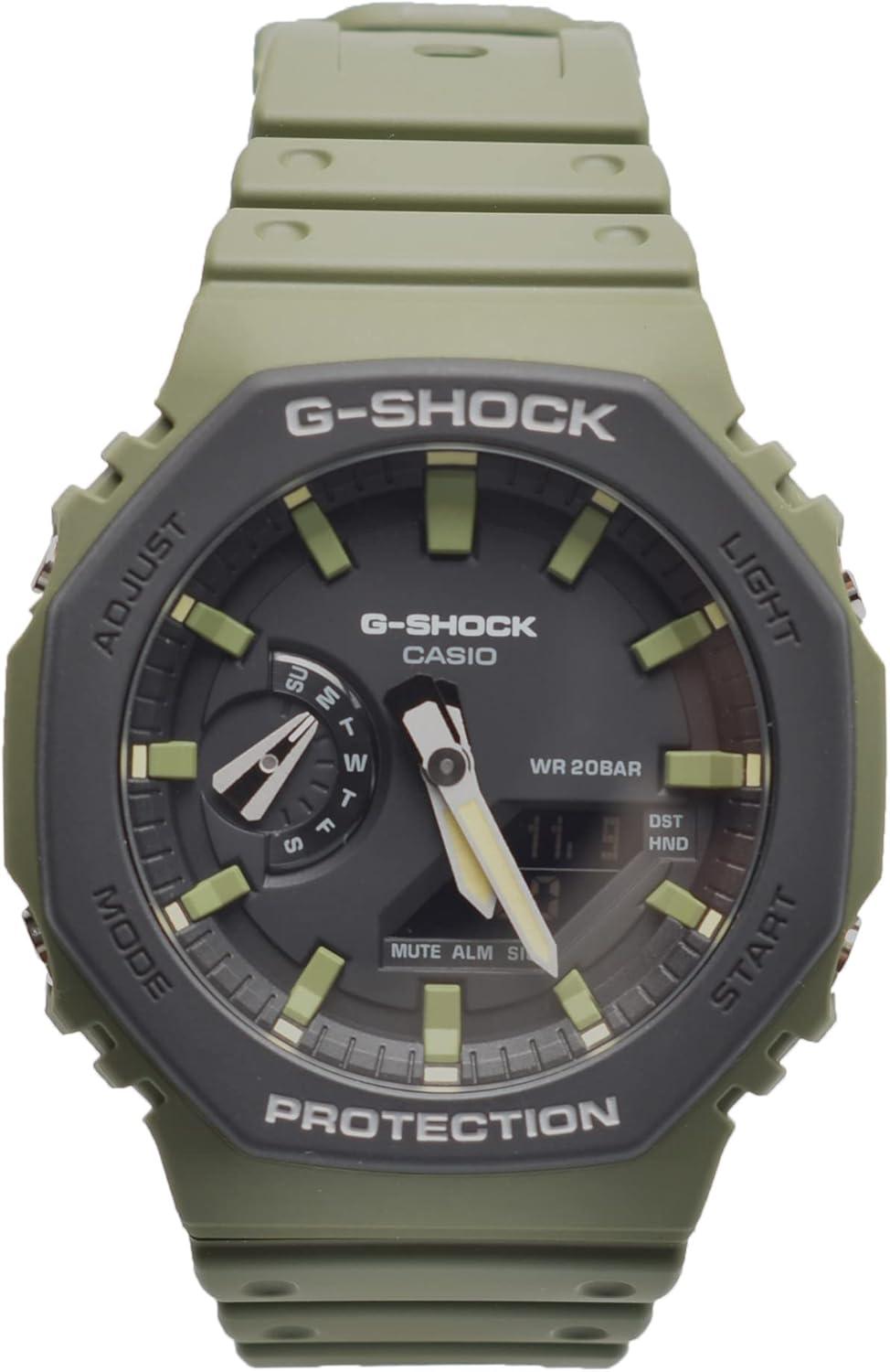 CASIO G-SHOCK Utility Color Carbon Core Guard Construction GA-2110SU-3A Men's Watch