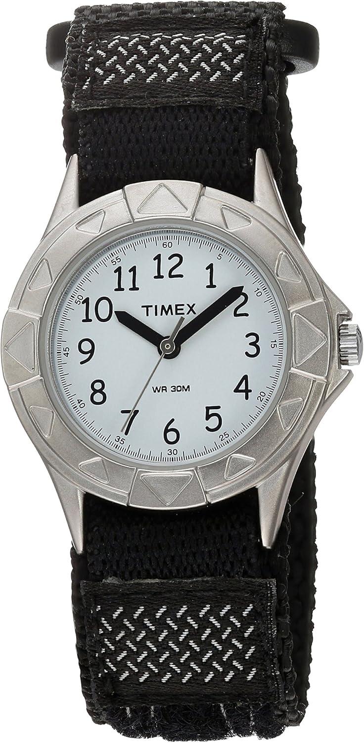 Timex Boys T79051 My First Outdoors Black Fast Wrap Strap Watch
