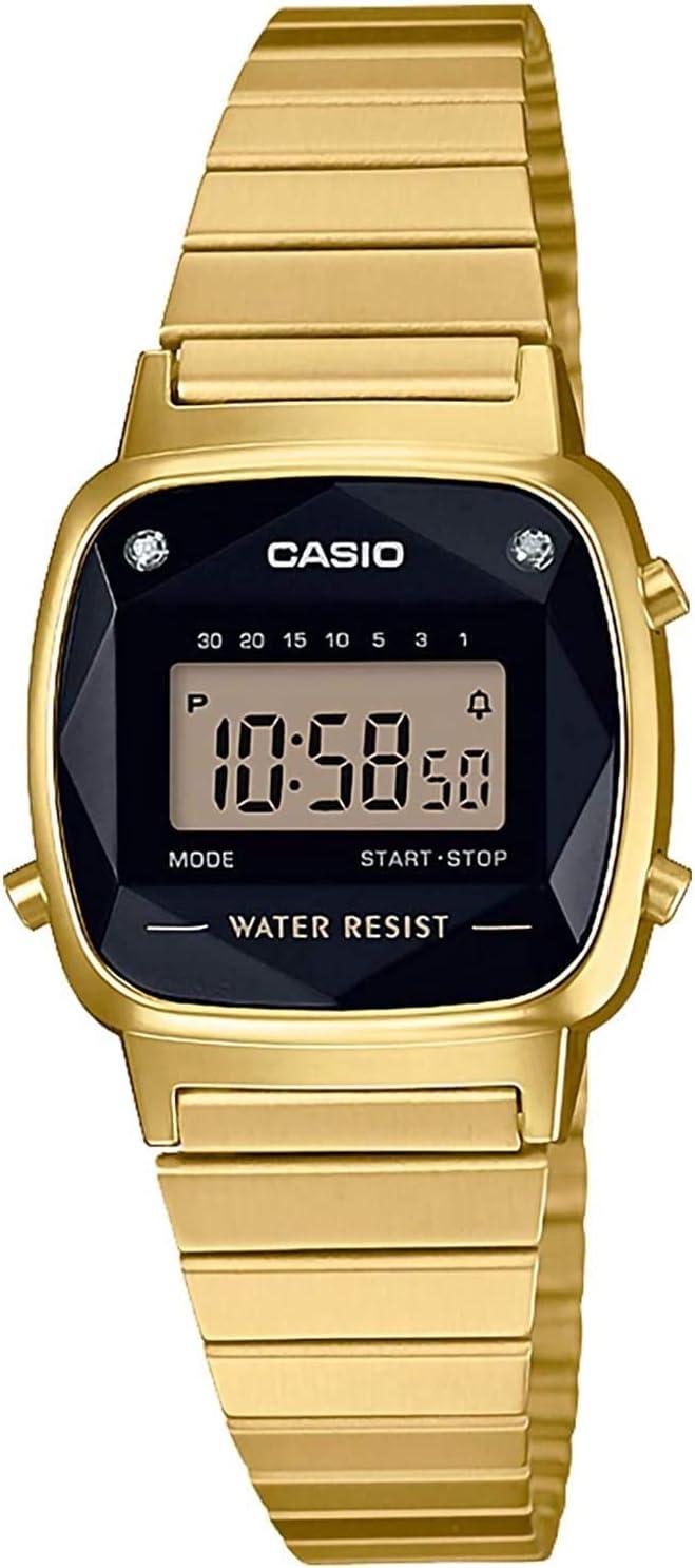 Casio Standard LA670WGAD-1 Women's Watch - Gold Bracelet Style