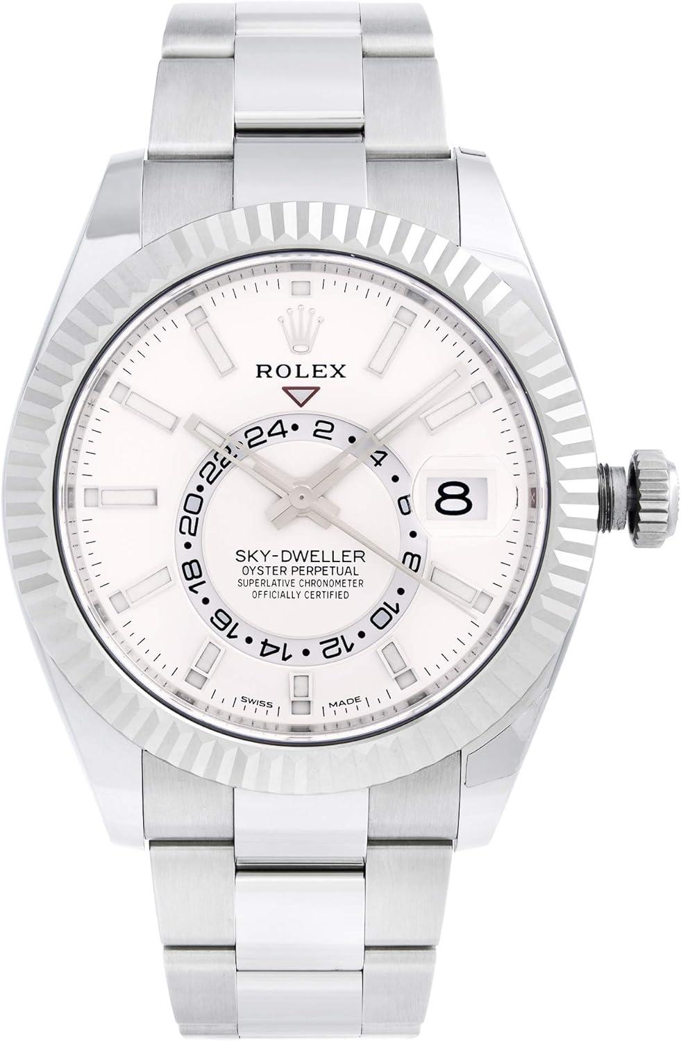 Rolex Sky-Dweller White Dial Automatic Men's Oyster Watch 326934WSO