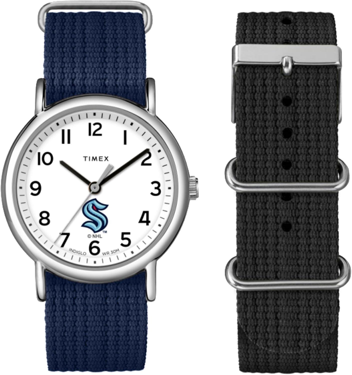 Timex Unisex Weekender Box Set 38mm Watch - Seattle Kraken
