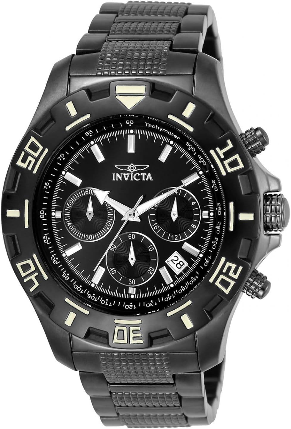 Invicta Men's Specialty Quartz Watch with Stainless Steel Band - Model 6412