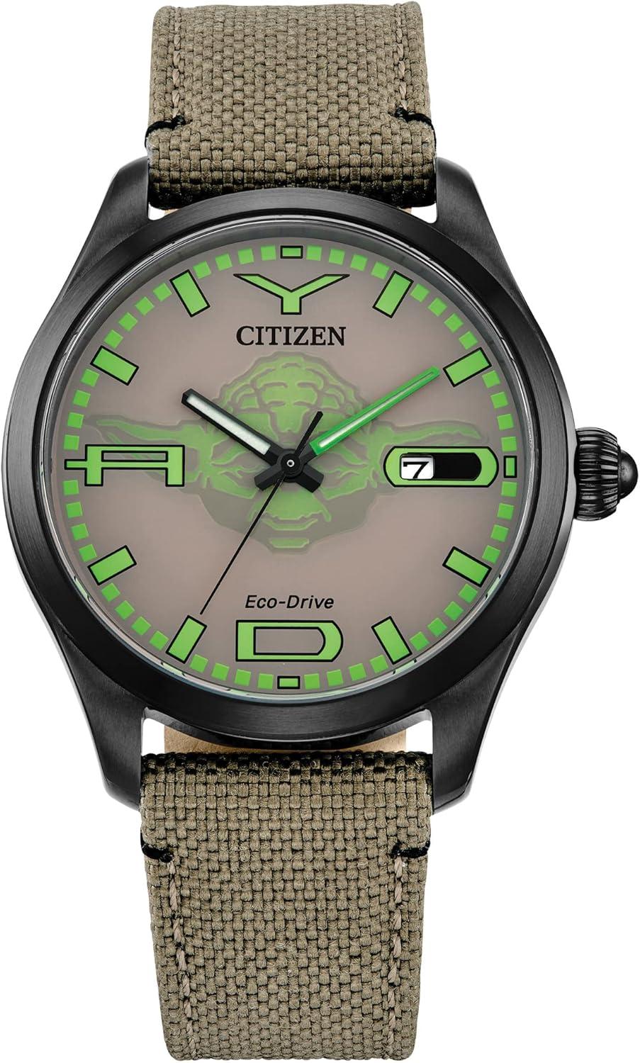 Citizen Eco-Drive Men's Star Wars Yoda Watch - Judge Me By My Size, Do You?