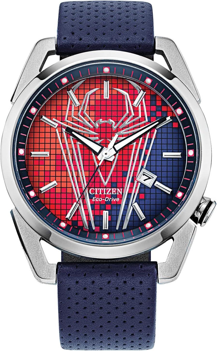 Citizen Eco-Drive Men's Marvel Spider Man Watch - A Must-Have for Marvel Fans