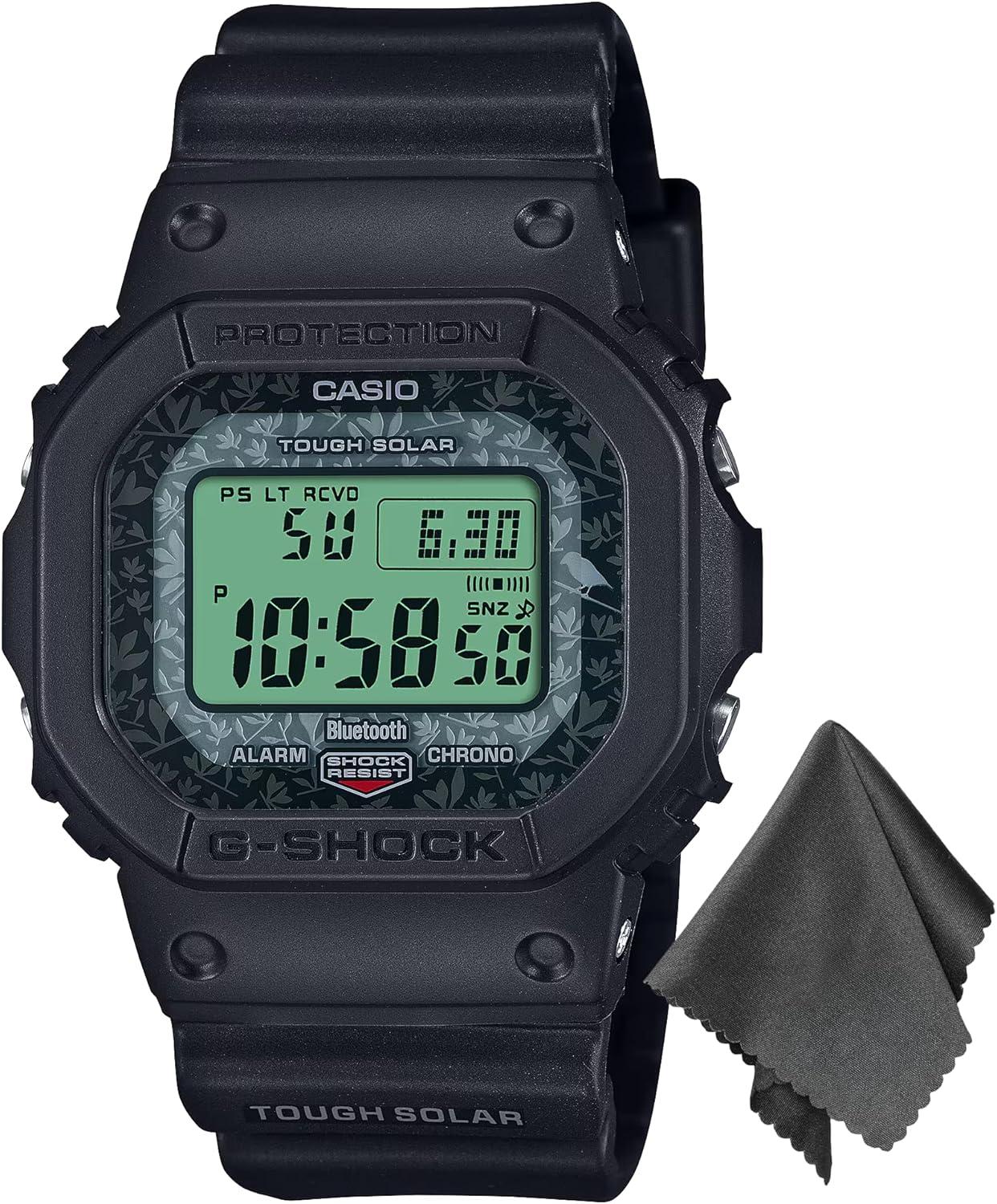G-Shock Watch Galapagos Series Blue/Gray Bundled with OSP Cleaning Cloth