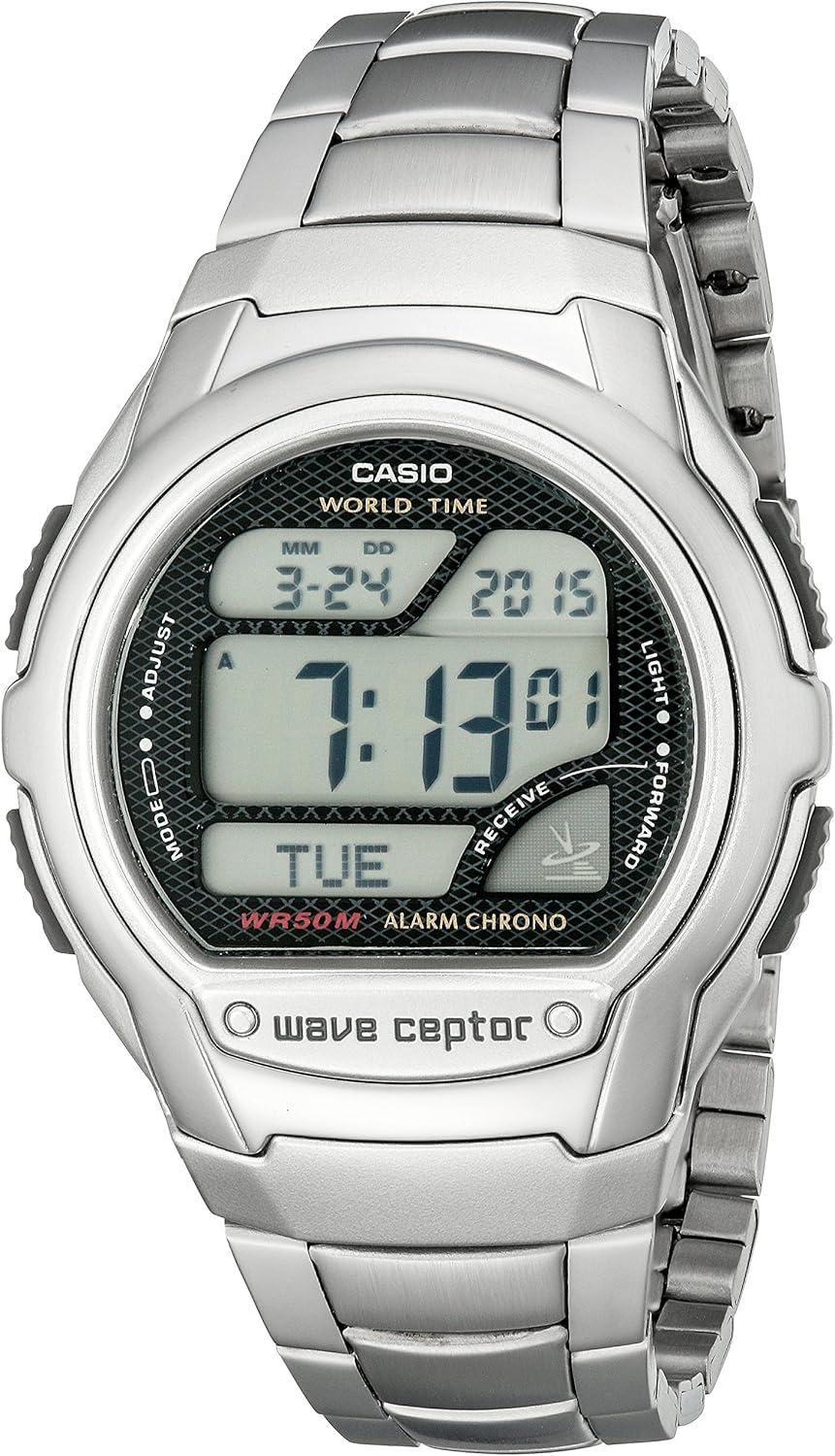 Casio Men's WV58DA-1AV Waveceptor Atomic Sport Watch