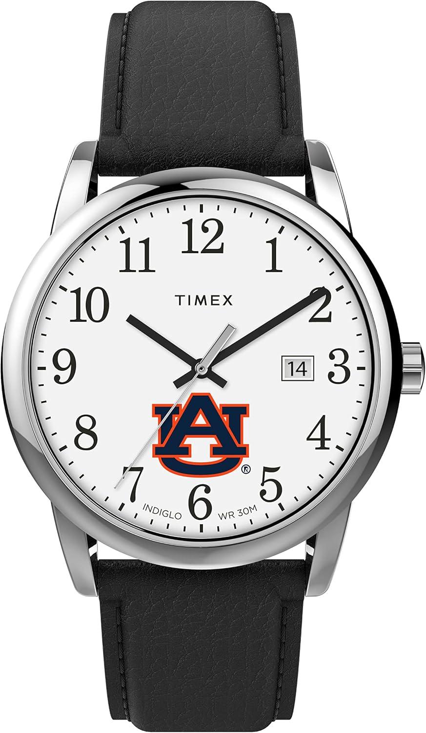 Timex Tribute Men's Collegiate Easy Reader 38mm Watch – Auburn Tigers