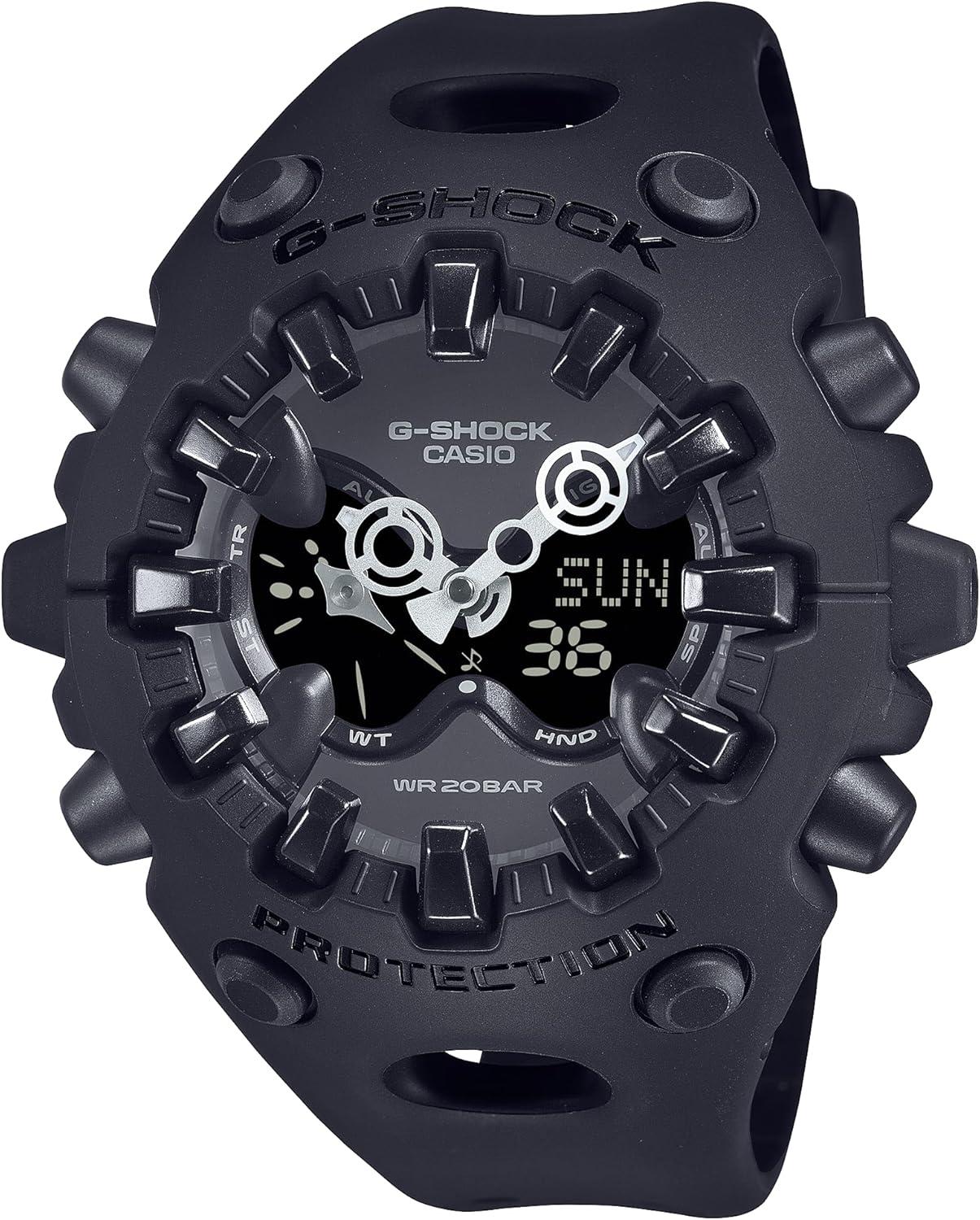 Casio G-Shock Big Case Black Resin Analog-Digital Watch GAV01-1A