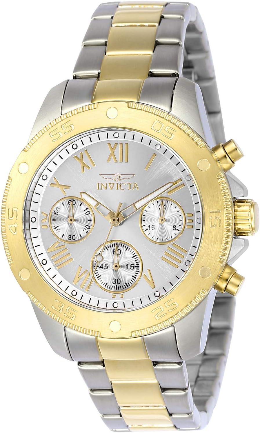 Invicta Women's 21733 Wildflower Analog Display Quartz Two Tone Watch