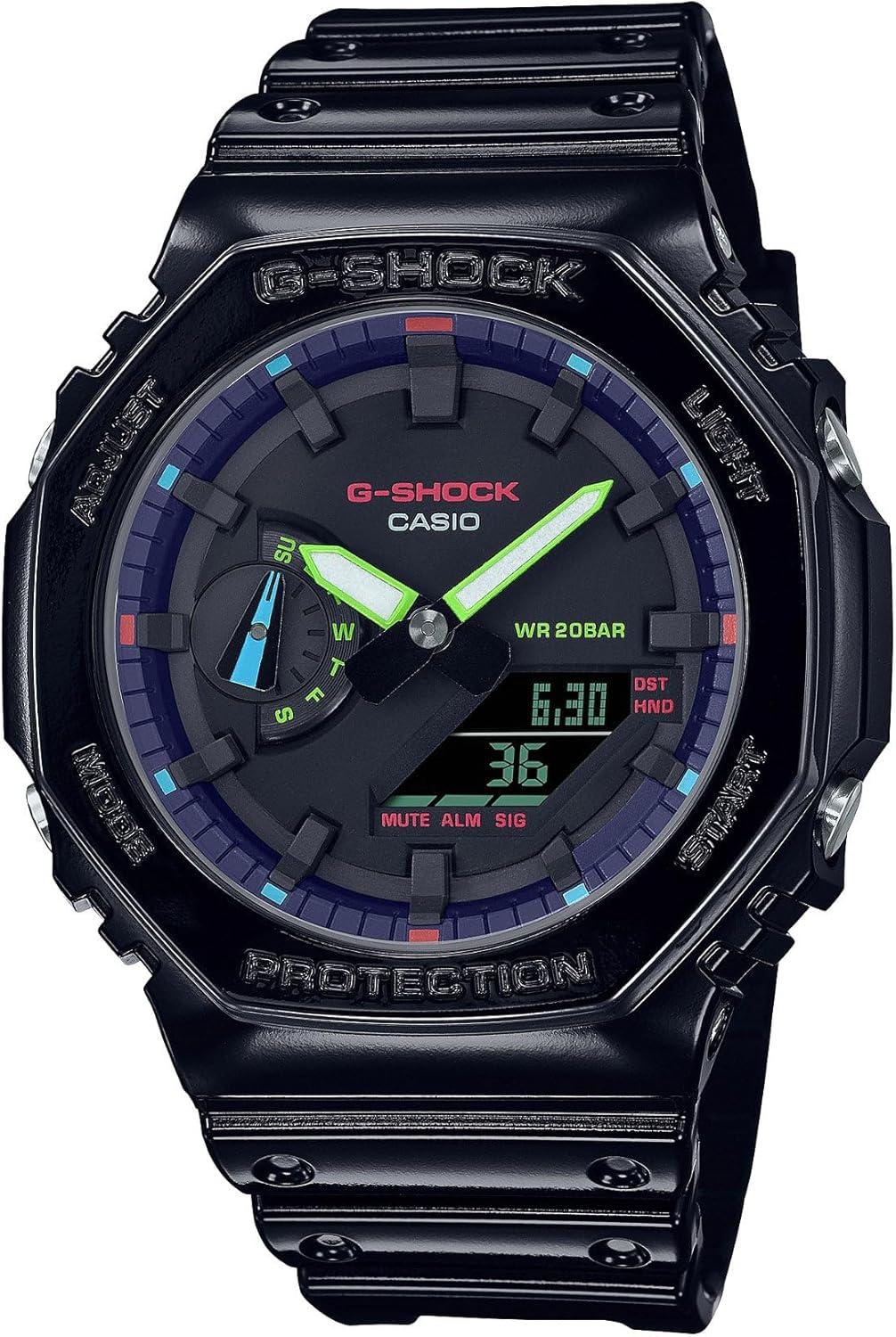 G-Shock Garish Rainbow Series GA2100RGB-1A: The Ultimate Modern Watch