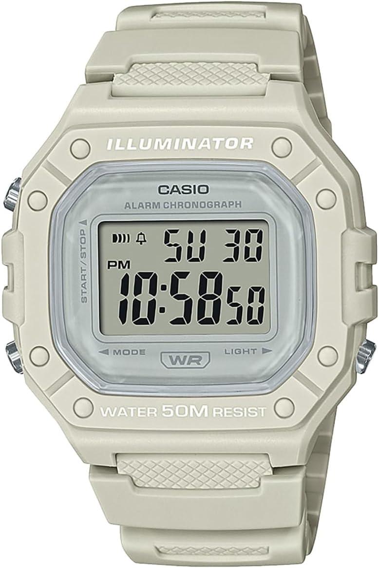 Casio Analog W-218HC-8AVEF Multicoloured Wrist Watch - Unisex