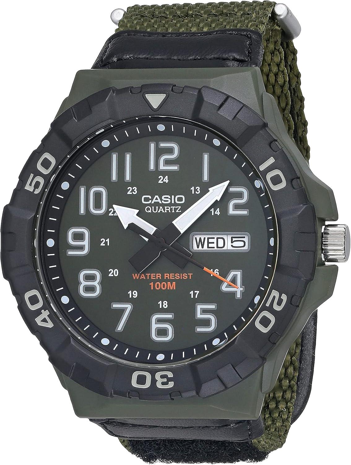 Casio Outdoor Velcro Band Watch - Model MRW210HB-3BV