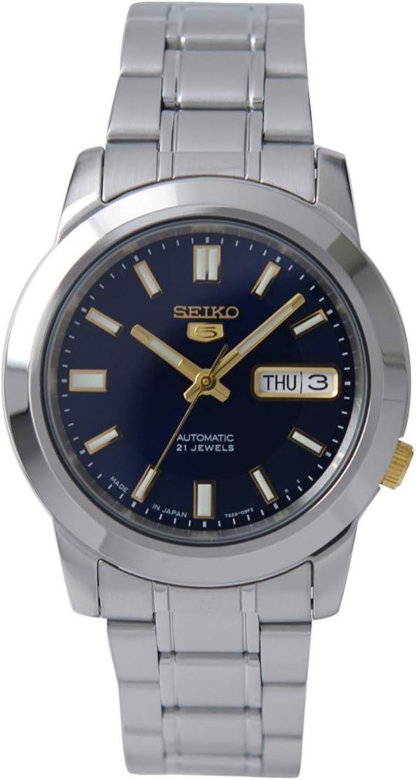 SEIKO 5 Automatic Blue & Gold Dial Gents SNKK11J1