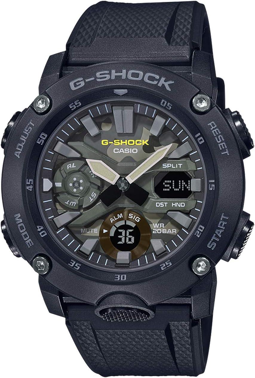 Casio G-Shock Street Utility Military Men's Analog-Digital Watch GA2000SU-1A