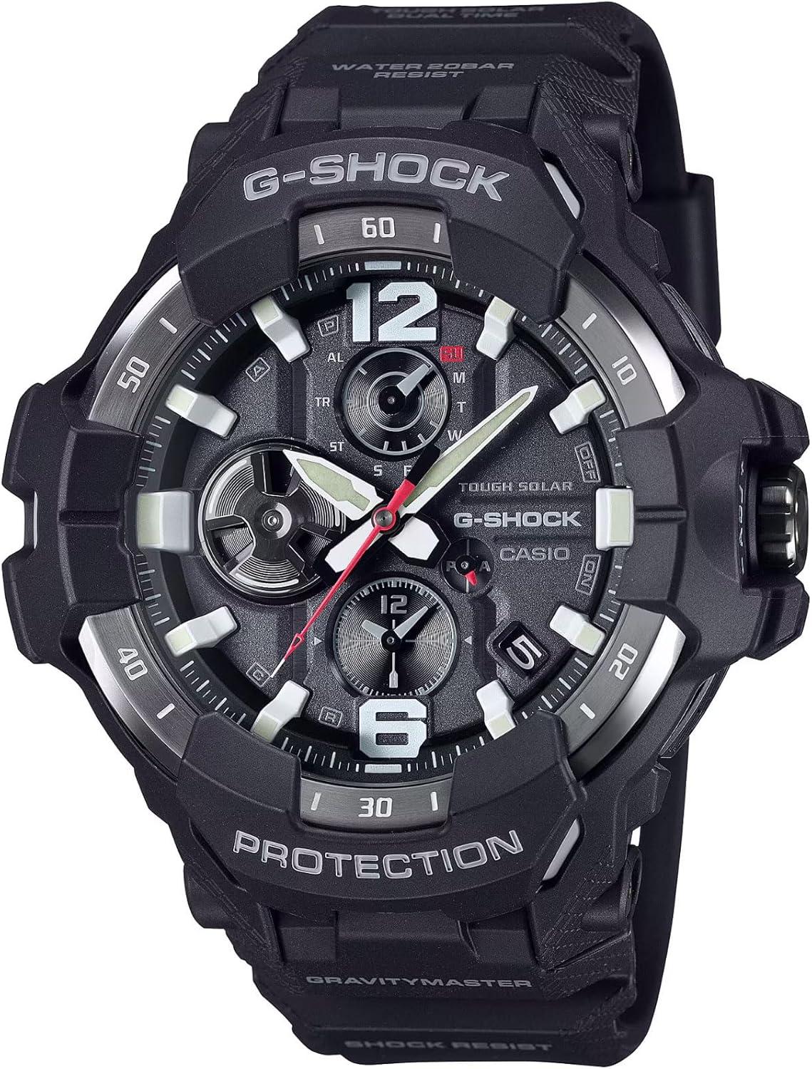 G-Shock Casio Master of G Air Gravitymaster Solar Connected Black Resin Strap Watch - GRB300-1A