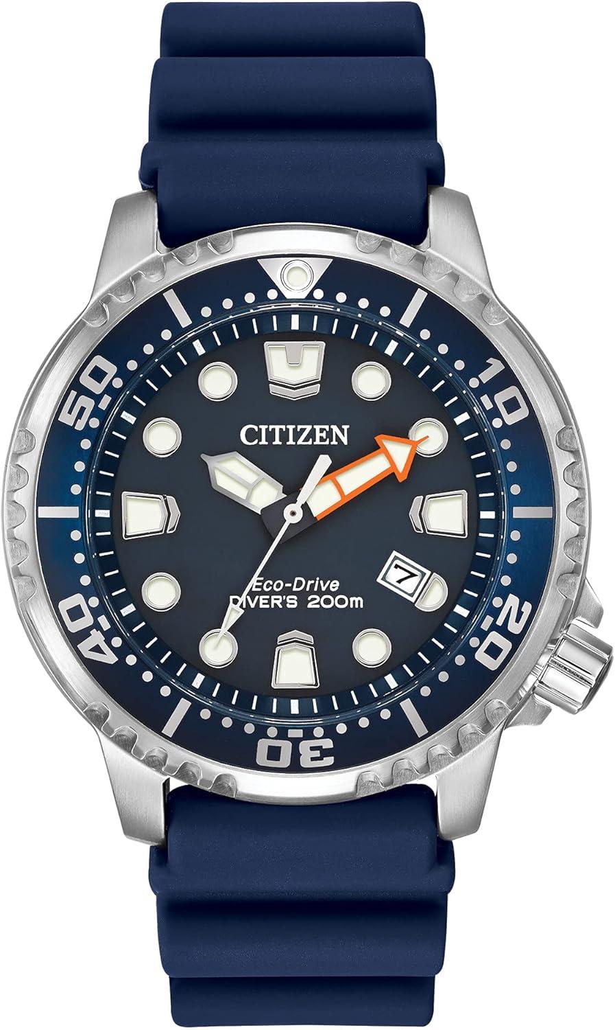 Citizen Promaster Dive Eco-Drive Watch, Blue/Stainless Steel
