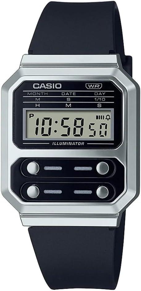 Casio Unisex Quartz Watch A100WEF-1AEF