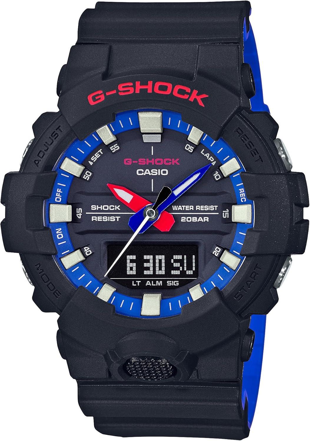 G-SHOCK LAYERED Black & Tricolor GA-800LT-1AJF - The Ultimate Unisex Wrist Watch