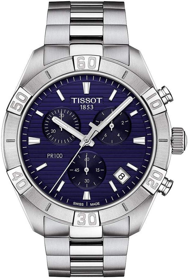 Tissot Men's PR 100 Chrono Classic Stainless Steel Dress Watch