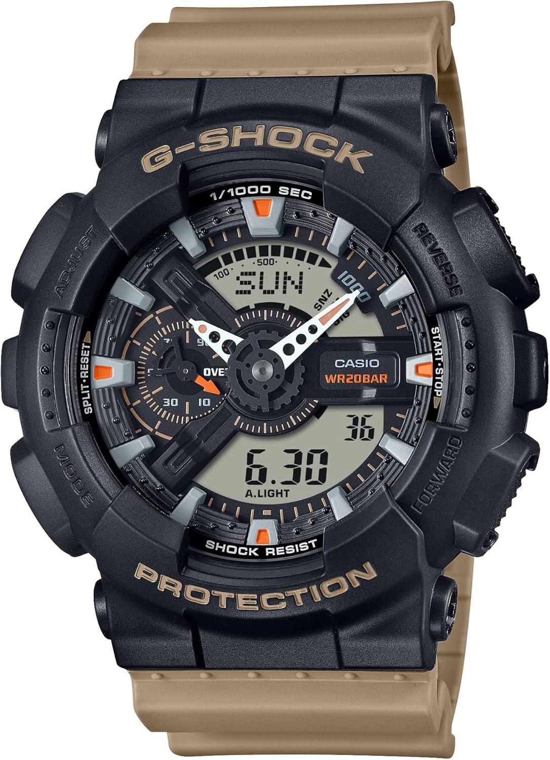 Casio G-Shock GA-110TU-1A5JF Two Tone Utility Colors - Japan Import New 2024