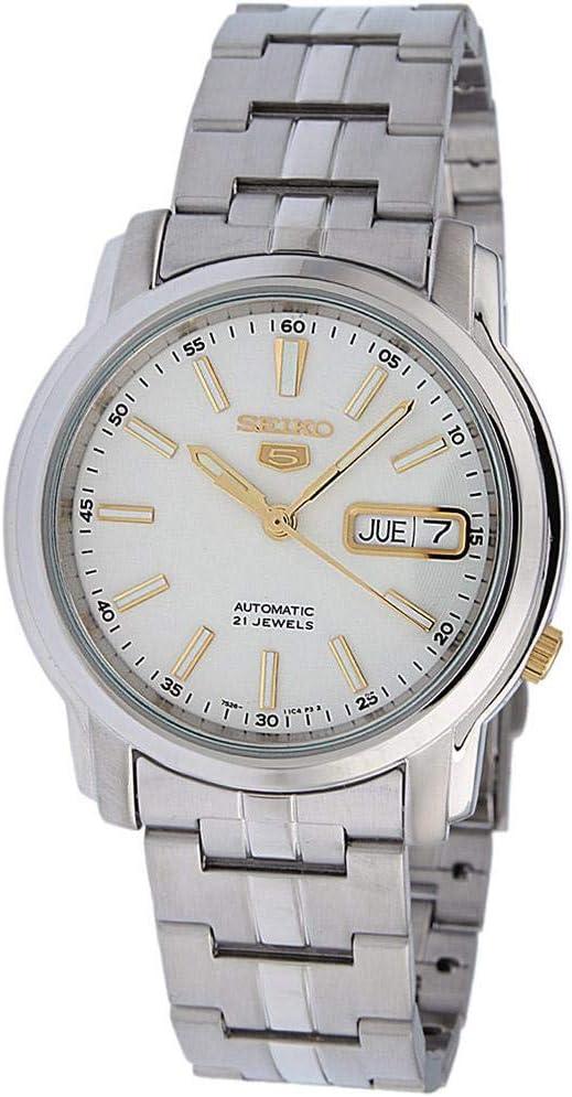 Seiko Men's Analogue Automatic Watch SNKL77K1 with Stainless Steel Strap