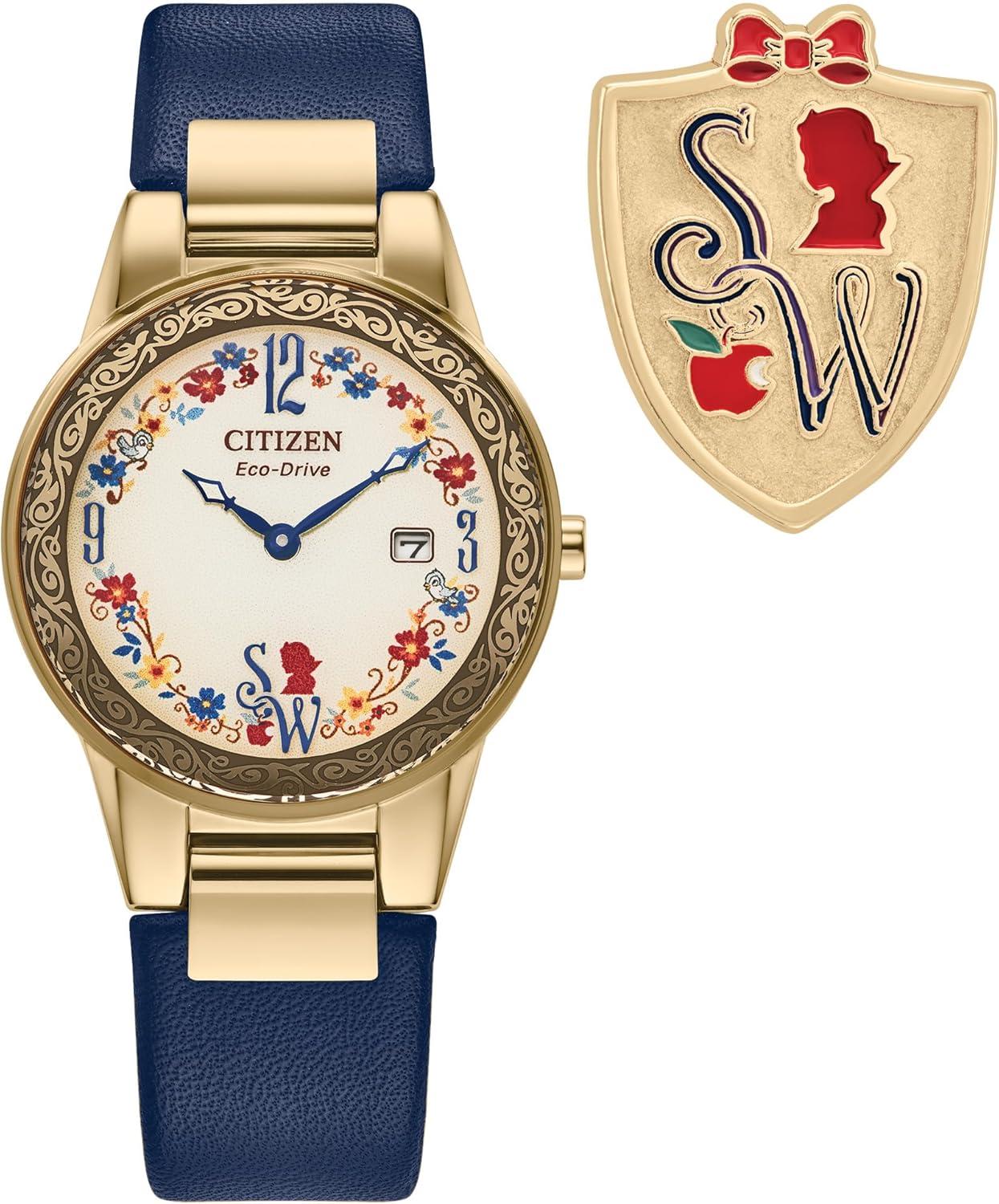Citizen Ladies' Eco-Drive Disney Princess Snow White Watch and Pin Gift Set