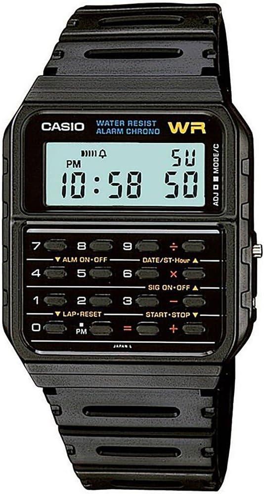 CA53W-1 8-Digit Calculator Water Resistant Watch