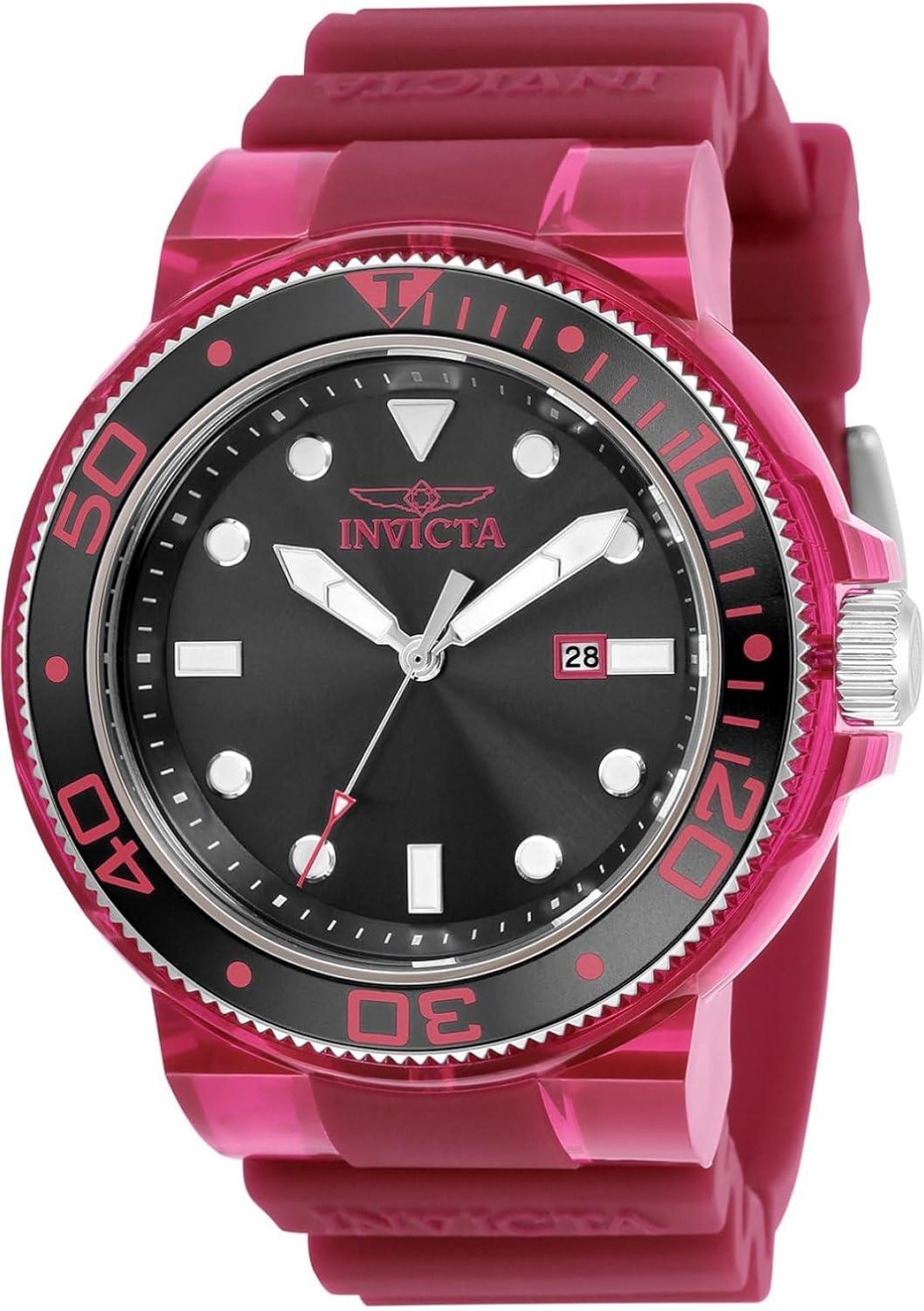 Invicta Pro Diver Men 51.50mm Stainless Steel + Plastic + Aluminum Watch