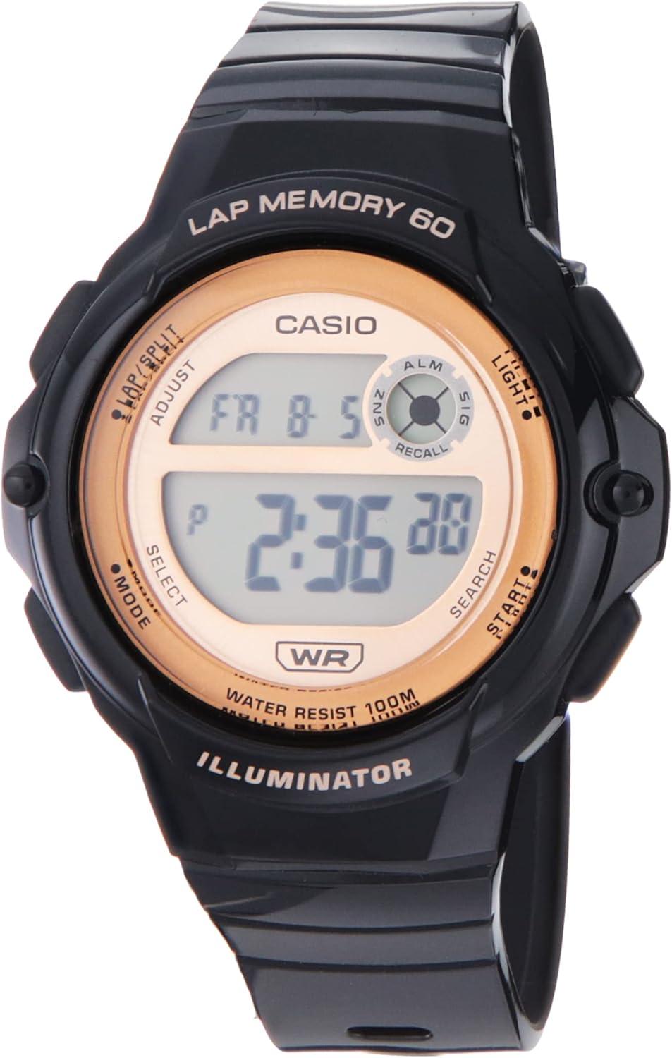 Casio Illuminator LED Women's Digital Sports Watch Model LWS-1200H-1AVCF