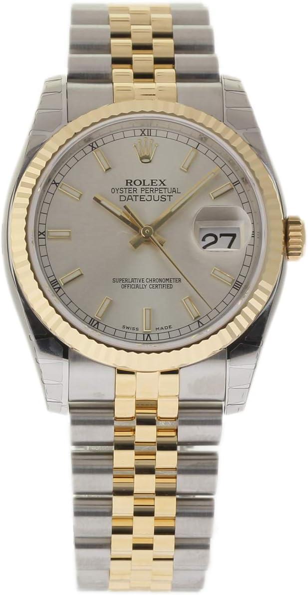 Rolex New Datejust 36mm 116233 Steel Gold Silver 2019