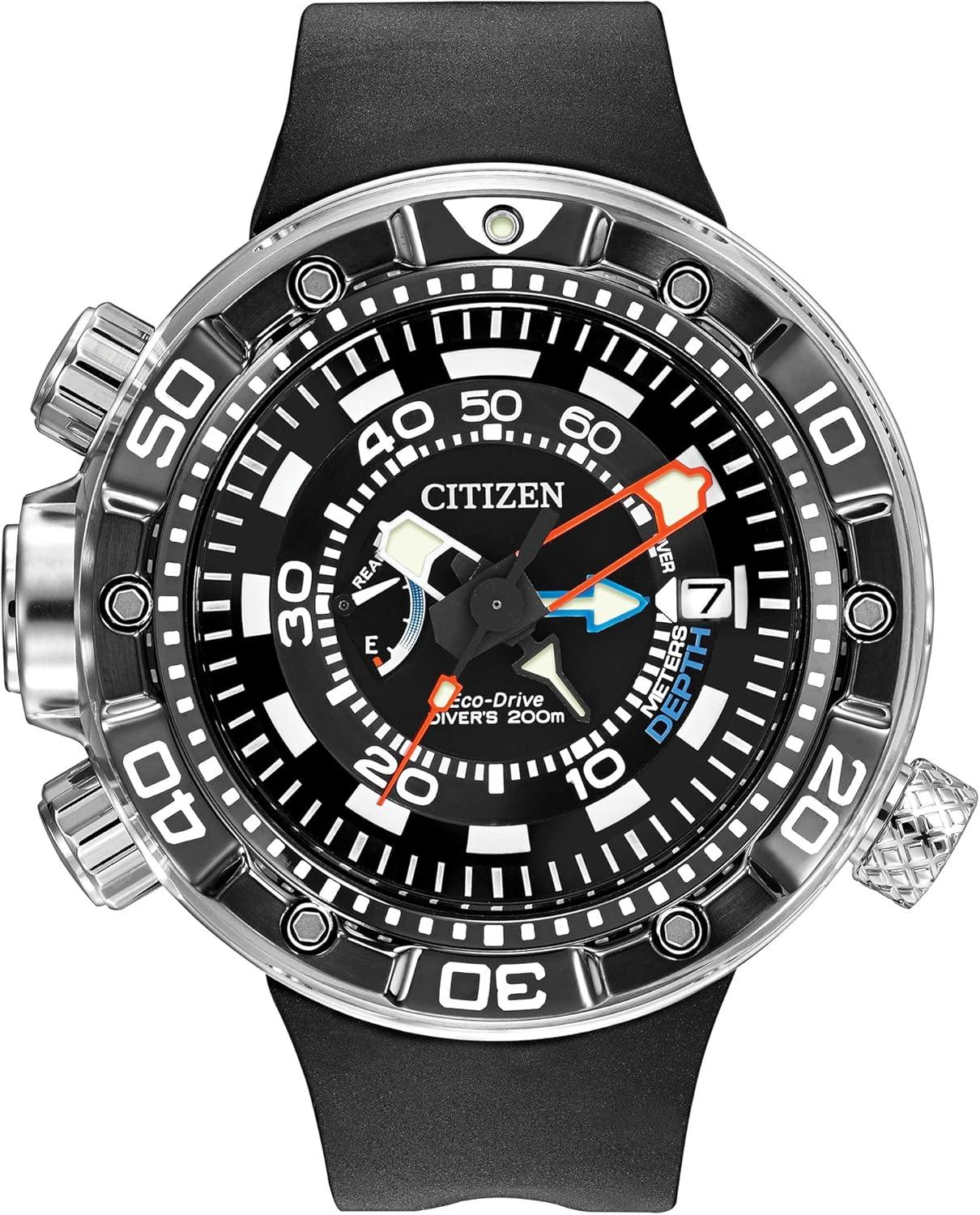 Citizen Men's Eco-Drive Promaster Sea Aqualand Depth Meter Watch