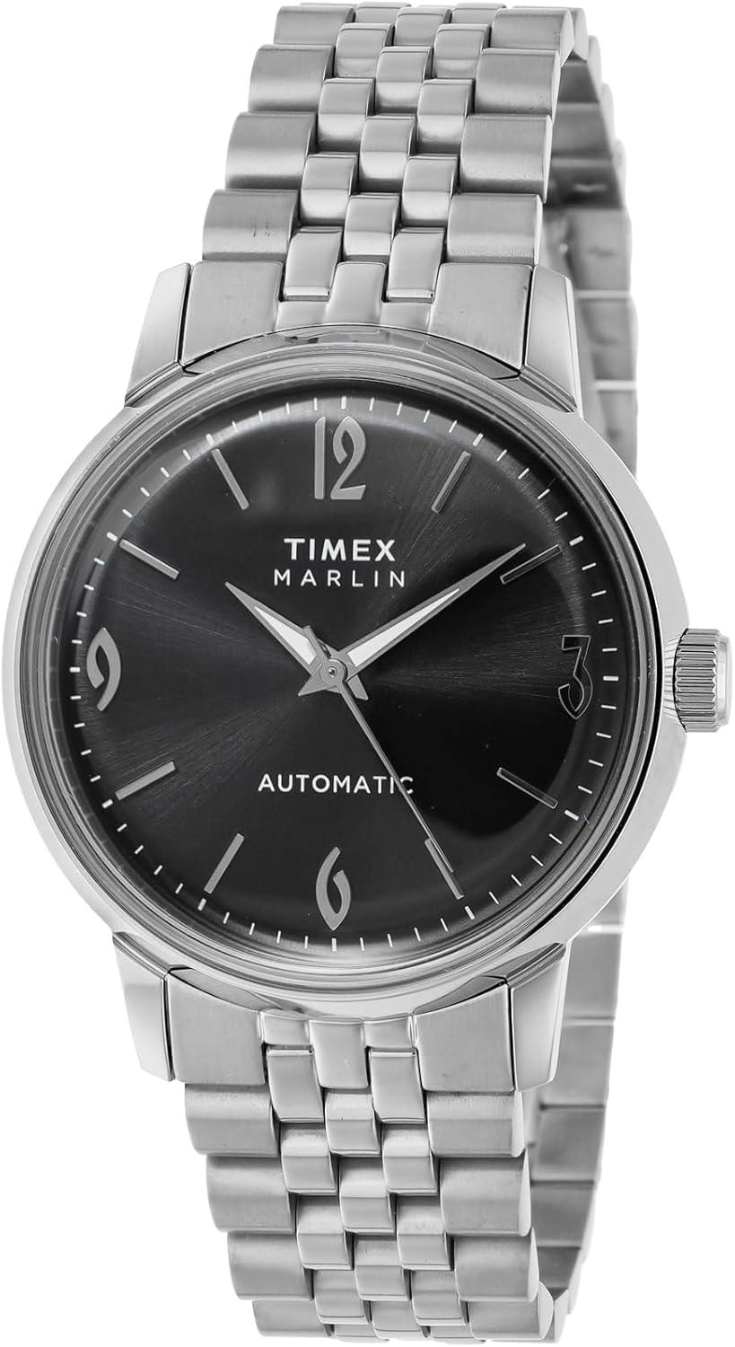 Timex TW2W93200 Unisex Watch - Marlin Automatic Stainless Steel