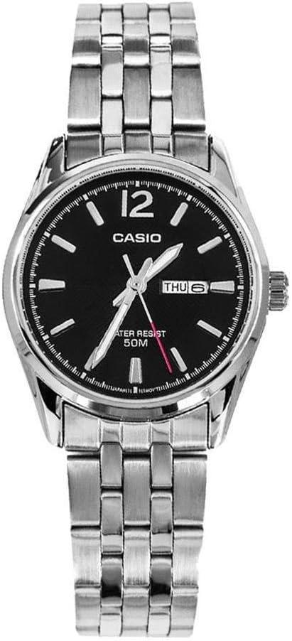 Casio Dress Silver Watch LTP1335D-1A – Elegant and Precise