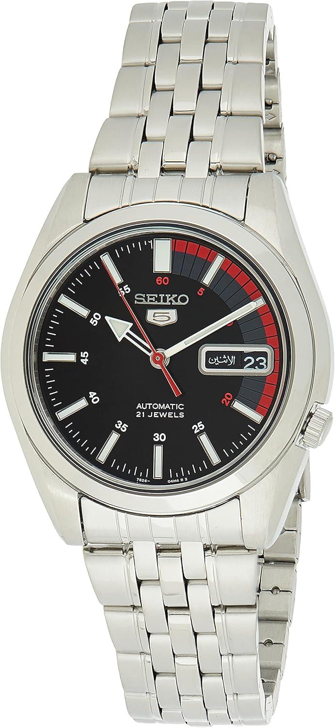 Seiko Men's SNK375K Automatic Stainless Steel Watch