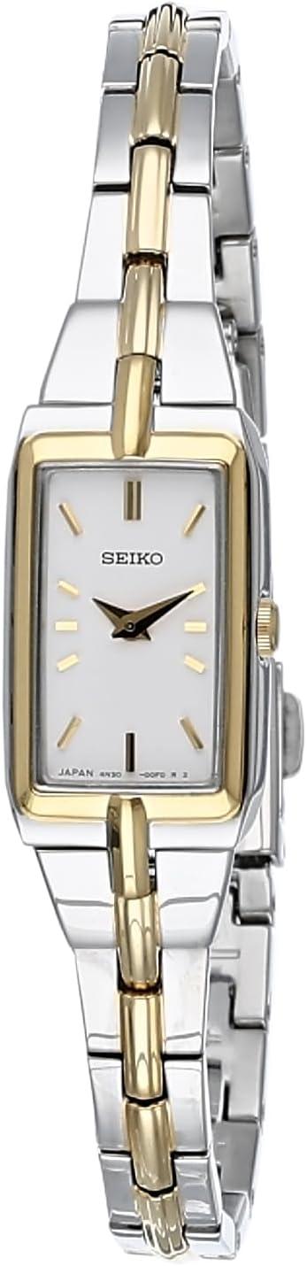 Seiko Essentials SWR044 Two-Tone Wrist Watch