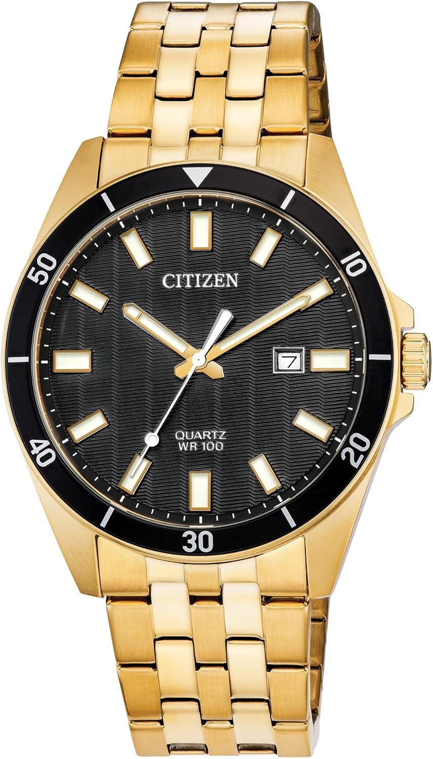 Citizen Quartz Men's Watch - Stainless Steel Classic Two-Tone (Model BI5052-59E)
