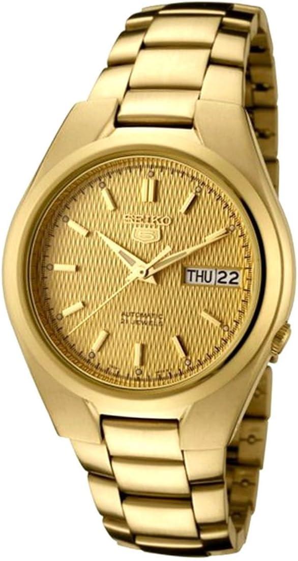 SNK610K1 Seiko 5 Automatic Men's Analog Gold Watch