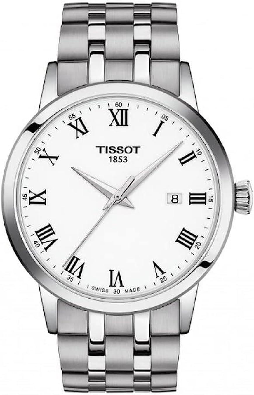 Tissot Men's Classic Dream Stainless Steel Dress Watch Grey T1294101101300