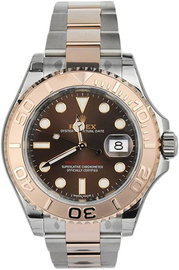 Rolex Yacht-Master Chocolate Dial 18k Rose Gold Men's Watch 116621
