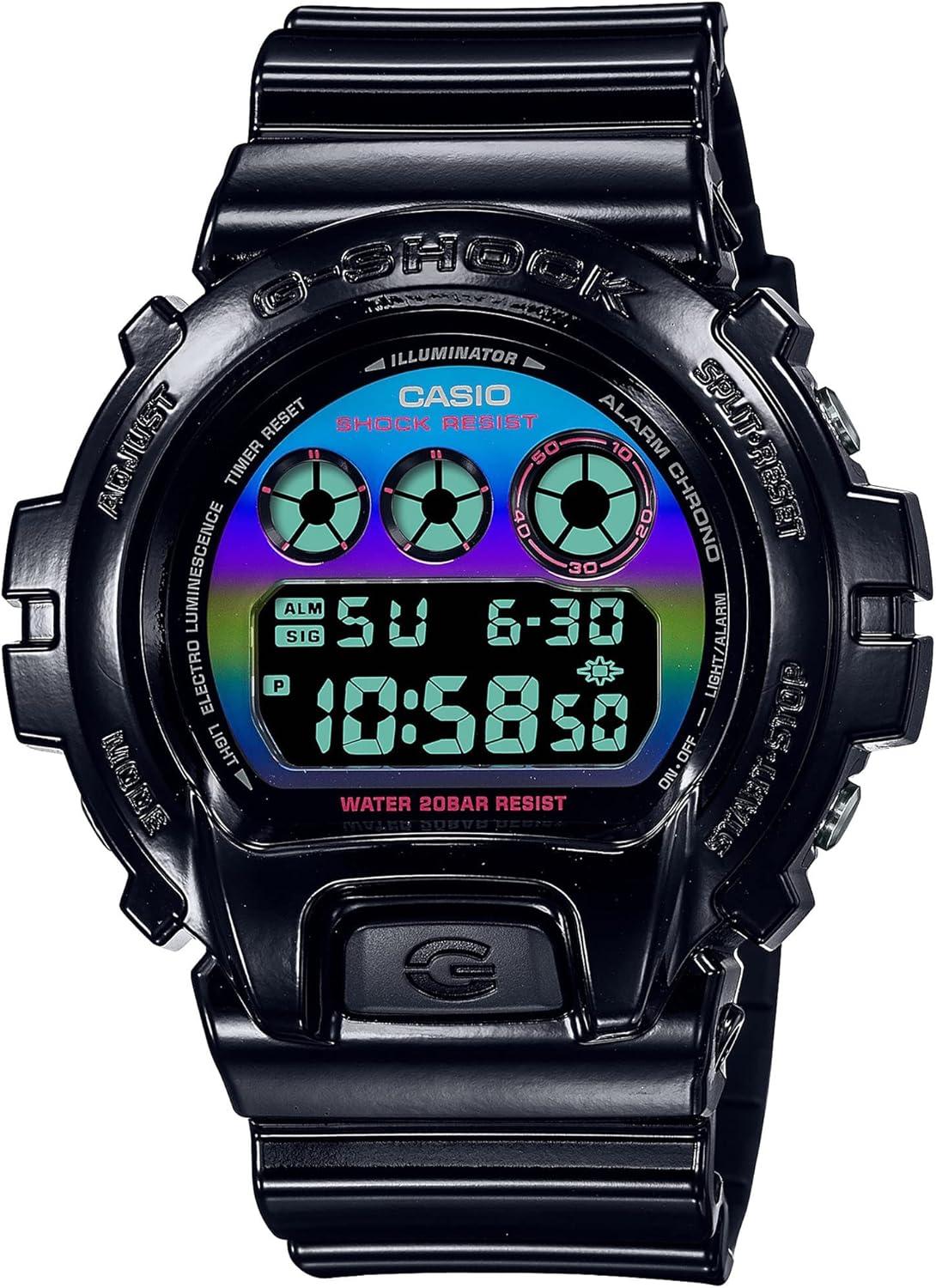 G-Shock DW6900RGB-1 Black Watch - Ultimate Durability and Style