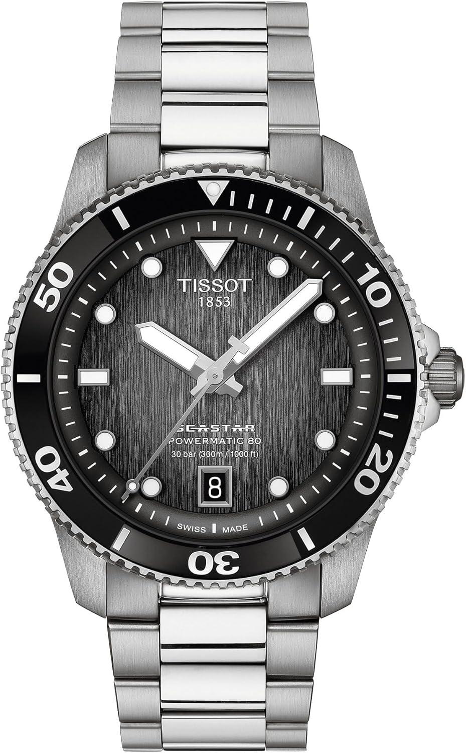 Tissot Seastar 1000 Powermatic 80 40MM: Swiss Precision Meets Sporty Elegance