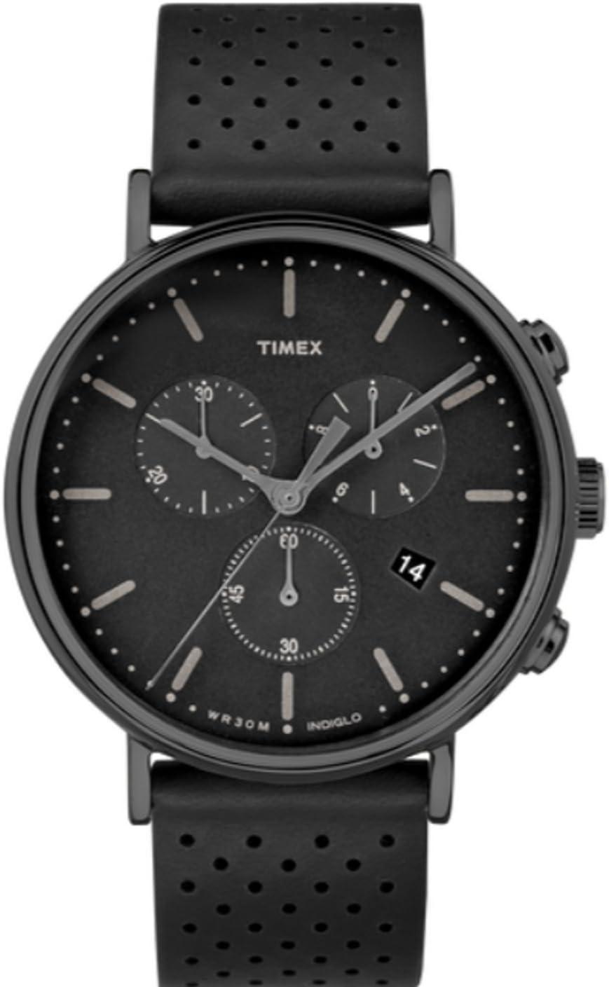 Timex Fairfield Chronograph Black Dial Watch TW2R26800