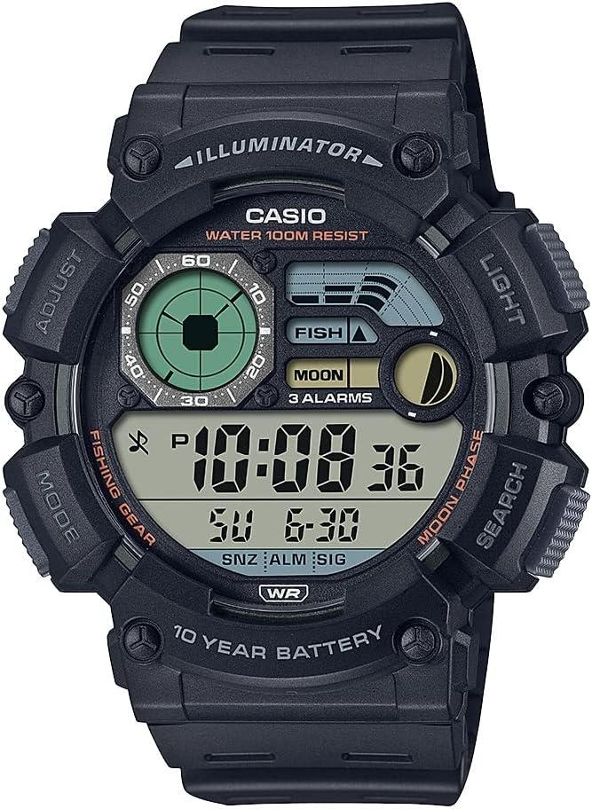Casio WS1500H Series Men’s Digital Watch - Black