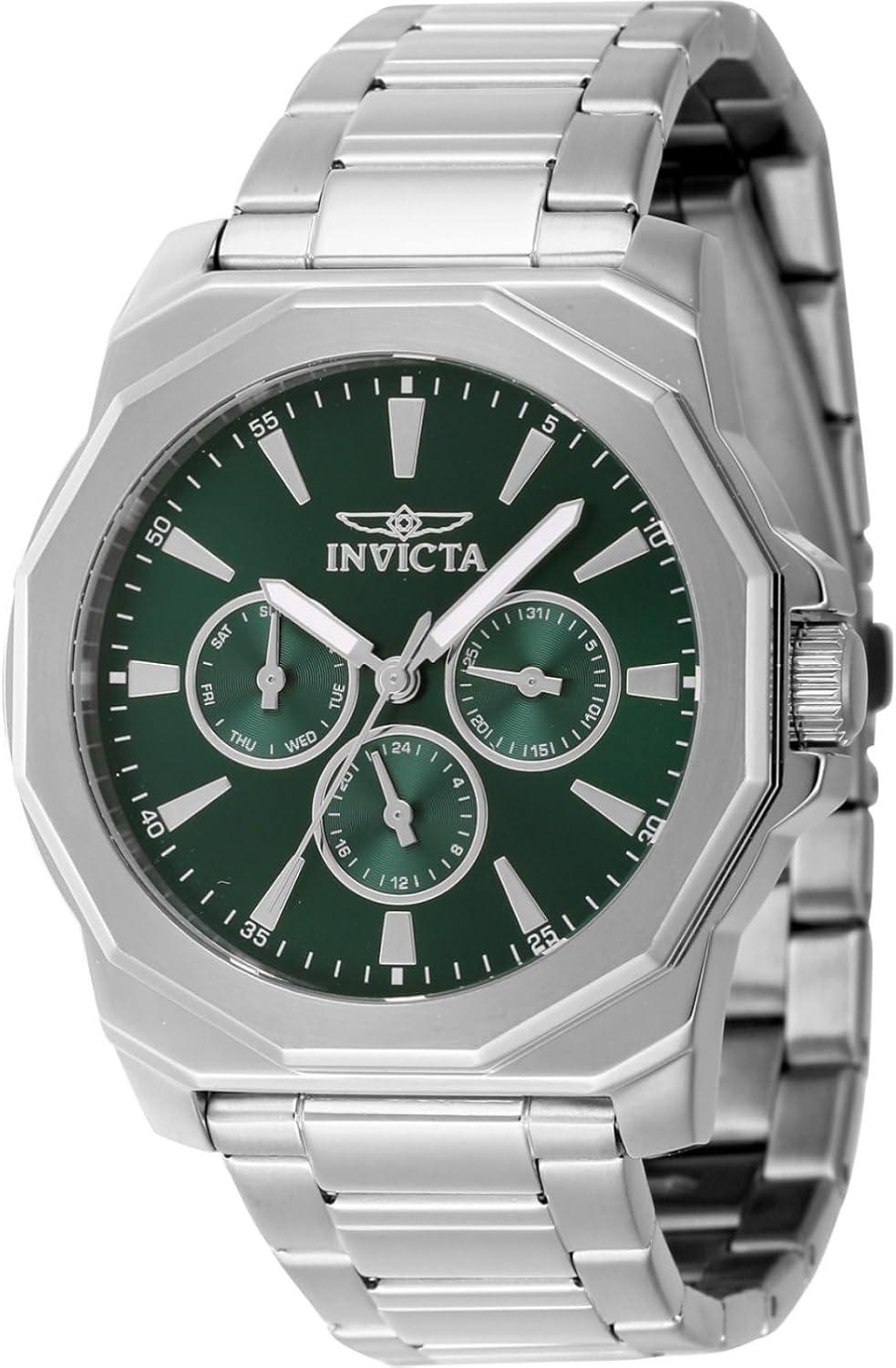 Invicta Men's Speedway 42mm Stainless Steel Quartz Watch - Model 46844