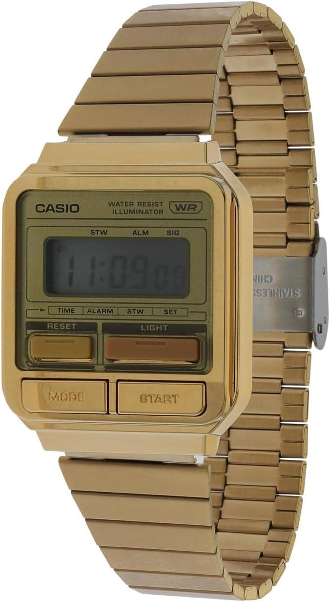 G-Shock A120WEG-9AVT Gold Watch - A Stylish Addition to Your Collection