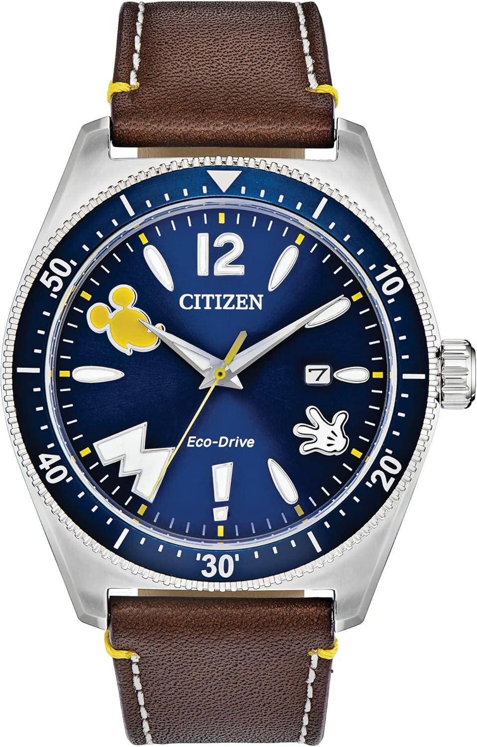 Citizen Eco-Drive Disney Quartz Men's Watch - Mickey Mouse