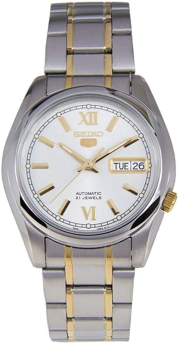 SEIKO 5 Automatic Silver Dial Men's Watch SNKL57